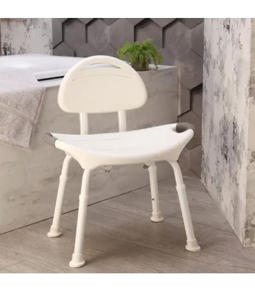 Silla Baño Deluxe 21901 | Asiento Ancho y Cómodo | Ortopedia Low Cost