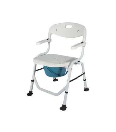 Silla Ducha con Inodoro 2210 | Brazos Abatibles | Ortopedia Low Cost