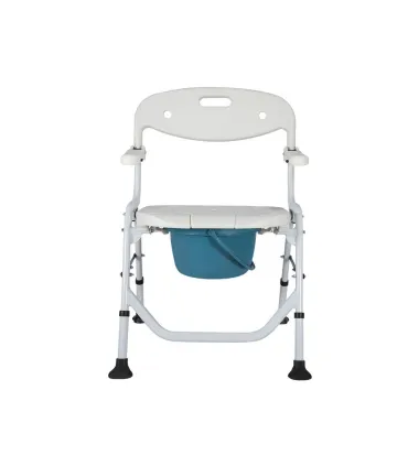 Silla Ducha con Inodoro 2210 | Brazos Abatibles | Ortopedia Low Cost