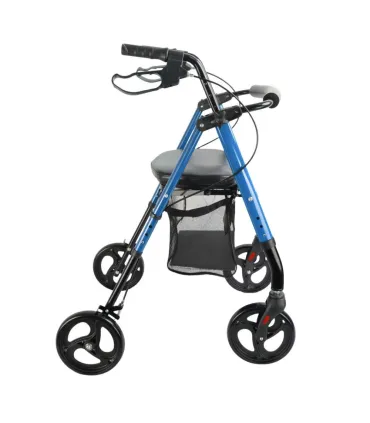 Andador Rollator Aluminio 2227 Azul | Asiento Regulable