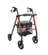 Andador Rollator Aluminio 22271 Granate | Asiento Regulable
