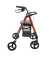 Andador Rollator Aluminio 22271 Granate | Asiento Regulable