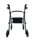 Andador Rollator 22221G Gris | Ruedas 203mm y Asiento