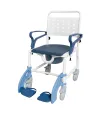 Silla de Ducha e Inodoro P22341 Autopropulsable | Reforzada 150kg