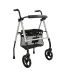 Andador con Asiento Regulable | Aluminio, Estrecho 50cm y Cesta