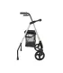Andador con Asiento Regulable | Aluminio, Estrecho 50cm y Cesta