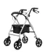 Rollator 2124 Light Silver | Frenos y Asiento | Ortopedia Low Cost
