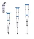 Muletas Axilares Plegables de Aluminio ad