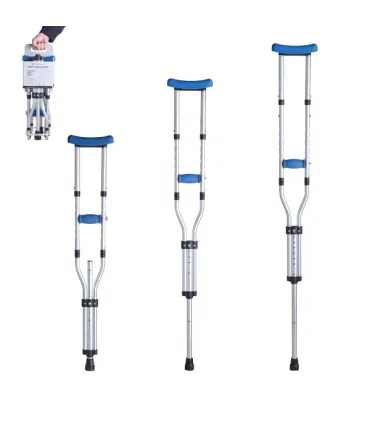 Muletas Axilares Plegables de Aluminio ad
