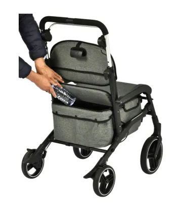 Andador Rollator Urban 2127 | Ancho 53cm y Asiento Acolchado