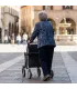 Andador Rollator Urban 2127 | Ancho 53cm y Asiento Acolchado