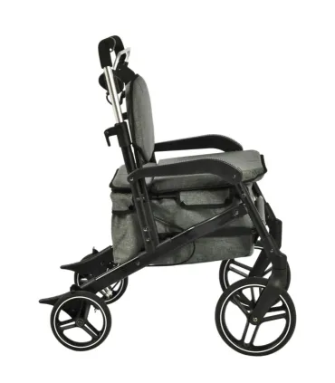 Andador Rollator Urban 2127 | Ancho 53cm y Asiento Acolchado