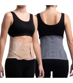 Faja Lumbar con Tensores y Placa Removible | Ortopedia Lowcost
