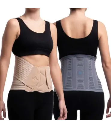 Faja Lumbar con Tensores y Placa Removible | Ortopedia Lowcost