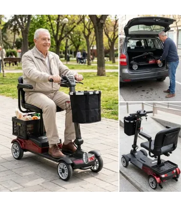 Scooter Eléctrico MOKA | Desmontable, Compacto y 20km Autonomía