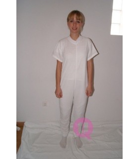 Pijama antipañal manga corta-pantalon corto